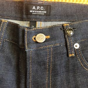 A.P.C Raw Denim Jeans